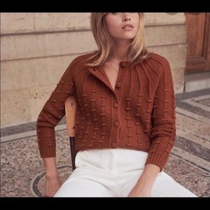 Sezane Elmut Jumper (Rust)